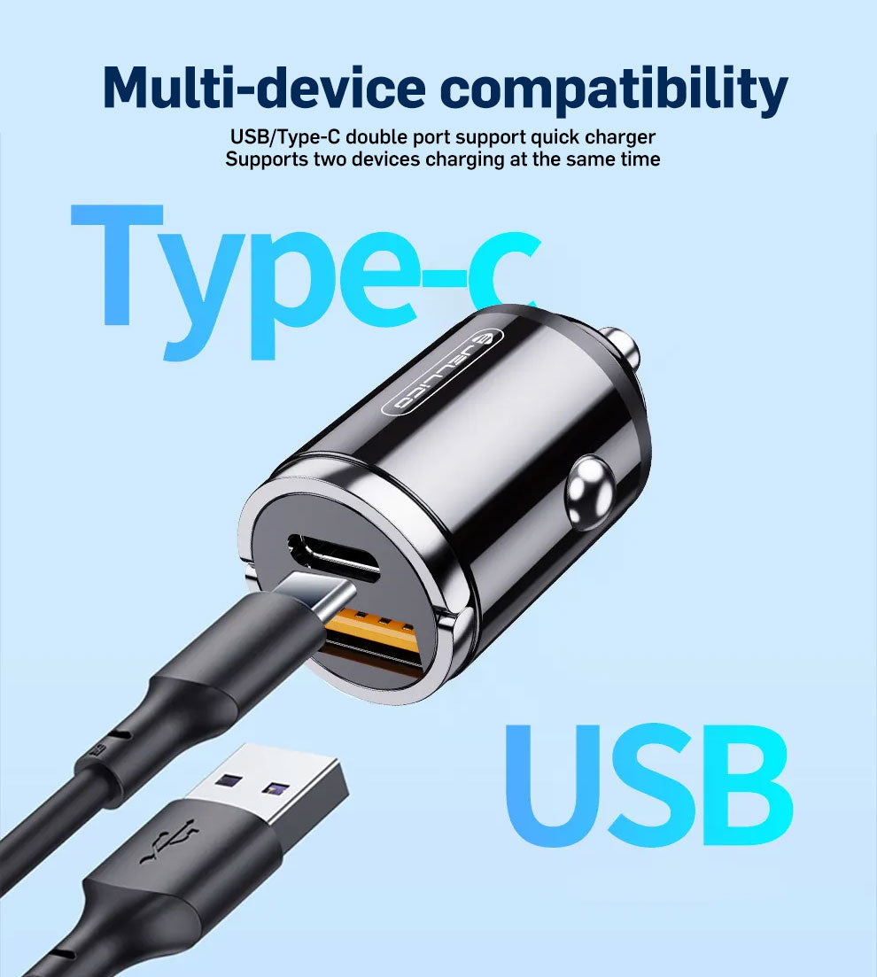Universal Mini car charger 20W USB-C